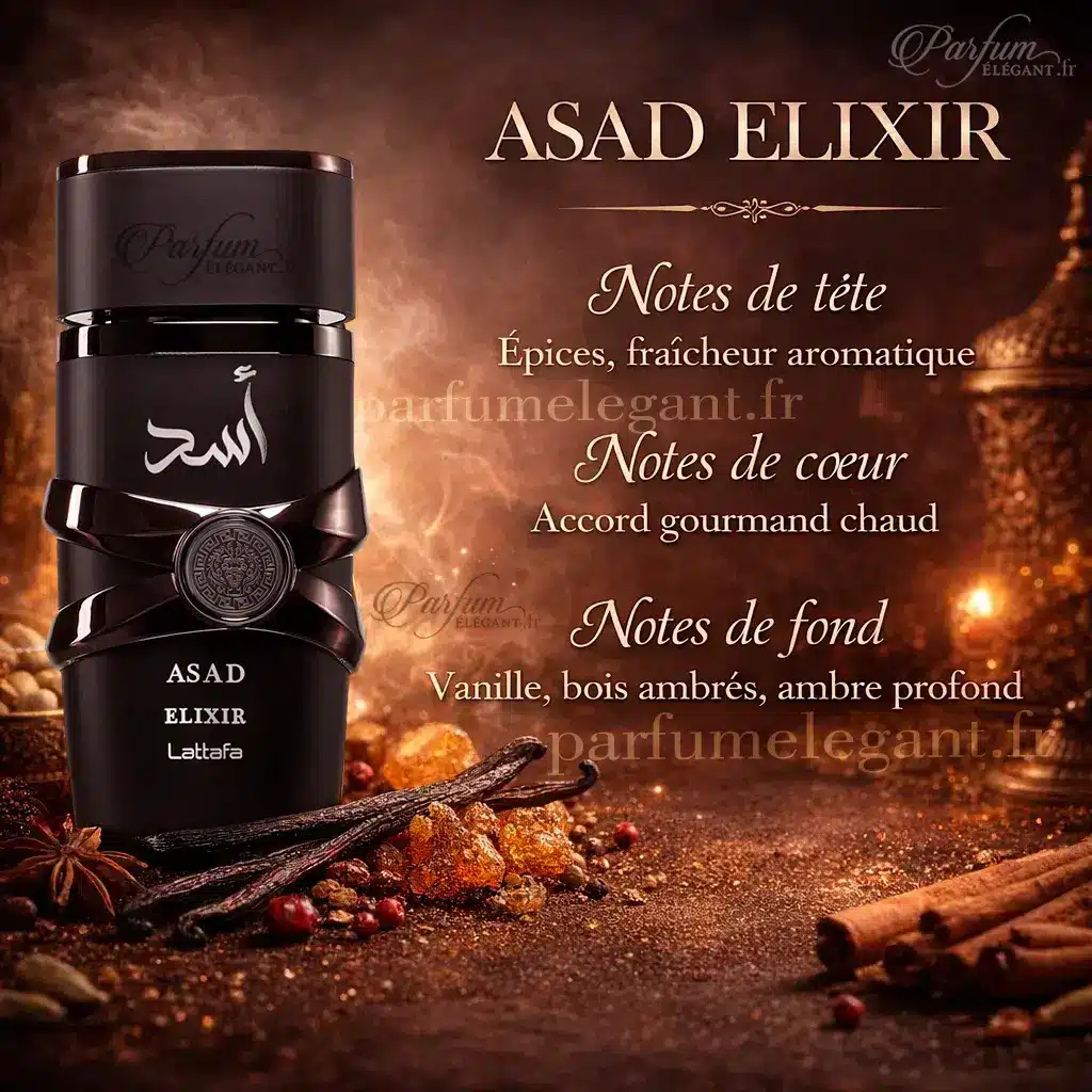 Asad Elixir – Eau de Parfum Oriental Ambré Intense 100ML 2 Asad Elixir – Eau de Parfum Oriental Ambré Intense 100ML – Image 2