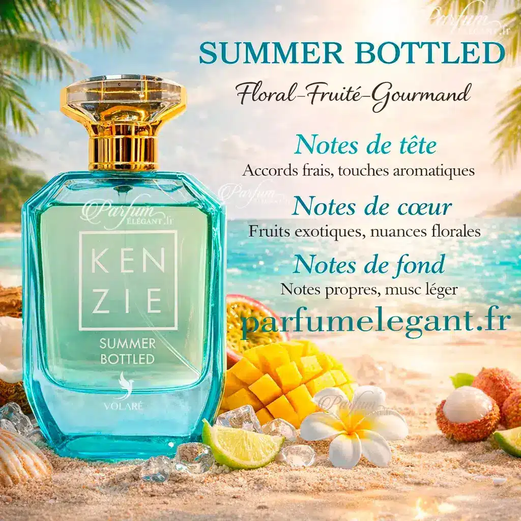 Kenzie Summer Bottled – Parfum Frais Exotique & Tropical 2 Kenzie Summer Bottled – Parfum Frais Exotique & Tropical – Image 2