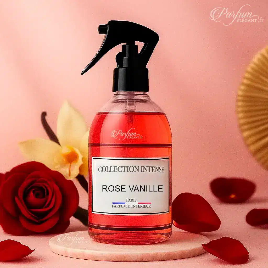 Rose Vanille – spray d’ambiance Collection Intense 250 ml | Parfum Élégant Perpignan 2 Rose Vanille – spray d’ambiance Collection Intense 250 ml | Parfum Élégant Perpignan – Image 2