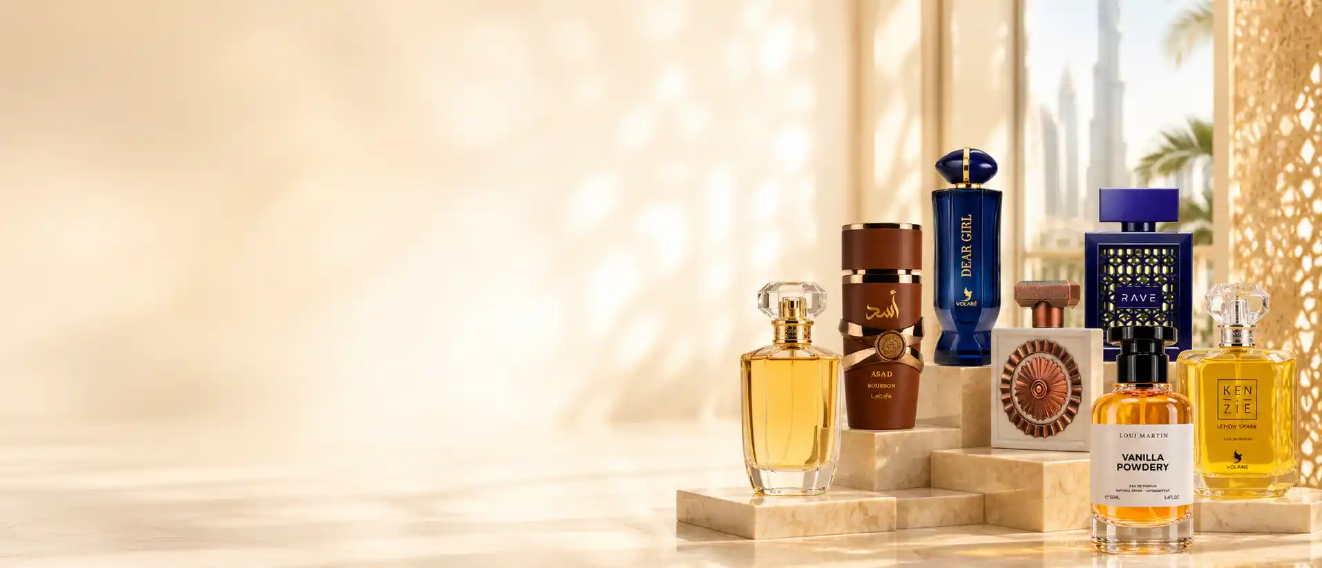 Sélection de parfums Dubaï Secret de Parfum