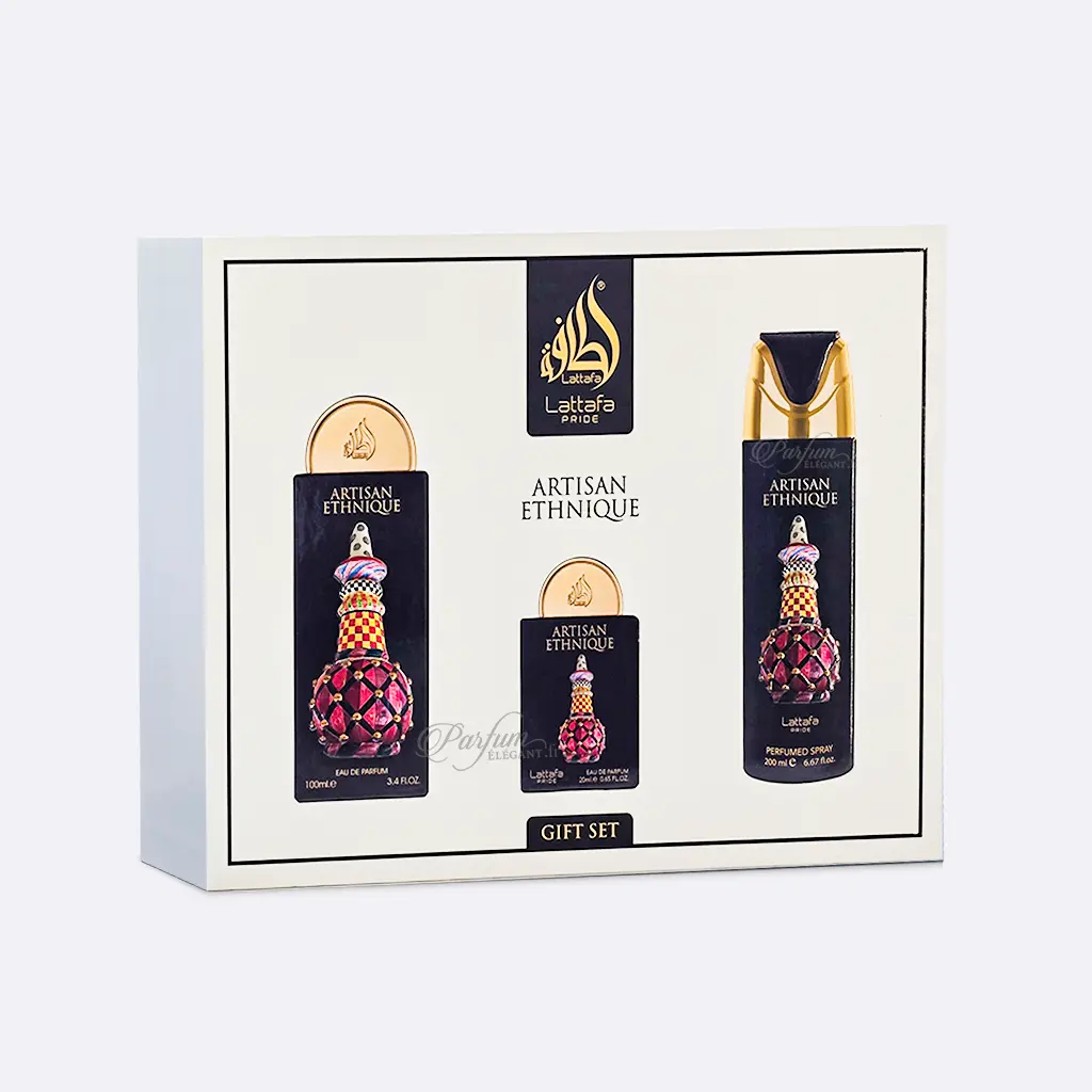 Coffret Parfum Artisan Ethnique – Lattafa Pride 2 Coffret Parfum Artisan Ethnique – Lattafa Pride – Image 2