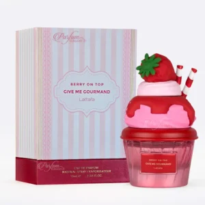 Give Me Gourmand – Berry On Top – Eau de Parfum Gourmande Fraise Vanillée – Lattafa