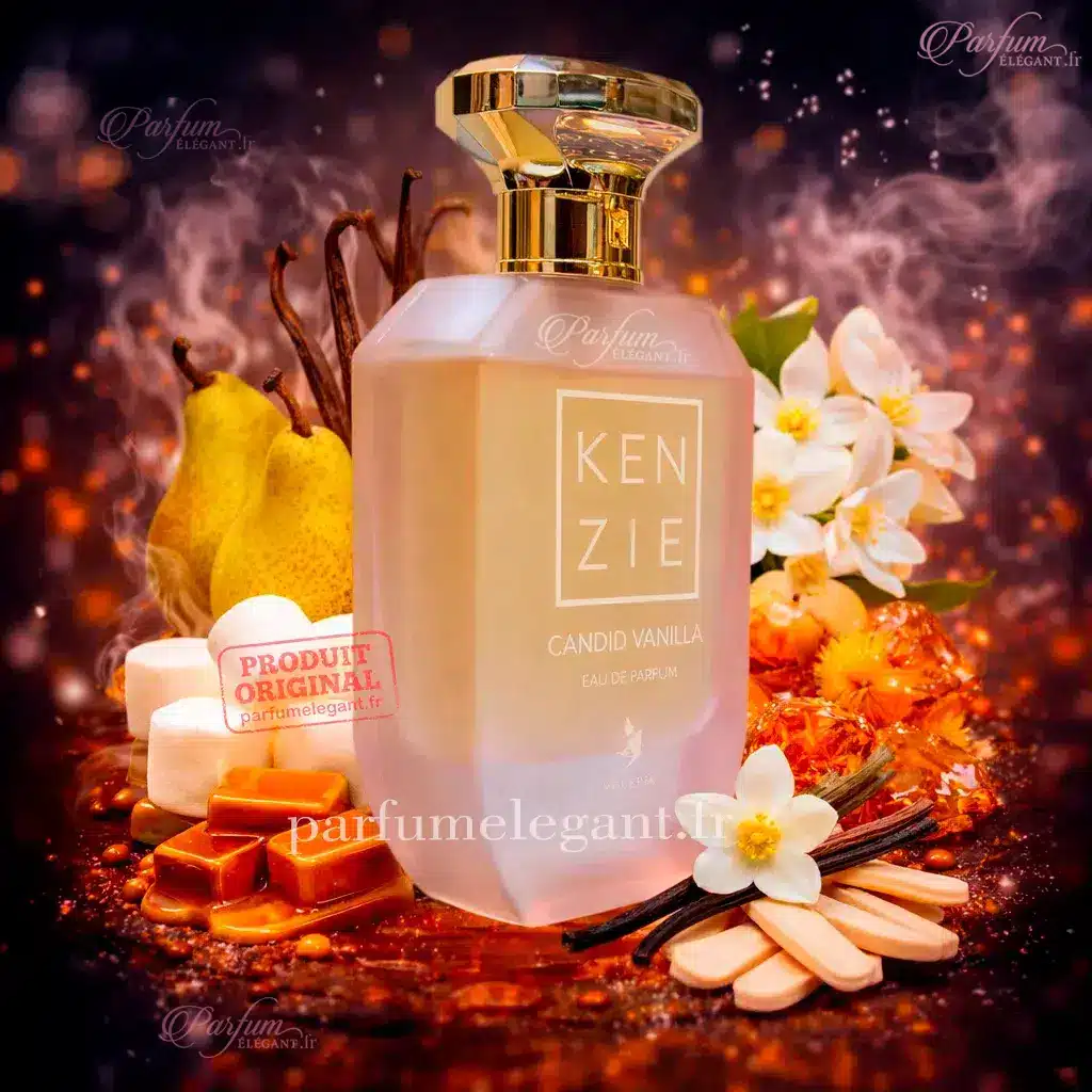 Kenzie Candid Vanilla – Parfum Gourmand Floral à la Vanille 5 Kenzie Candid Vanilla – Parfum Gourmand Floral à la Vanille – Image 5