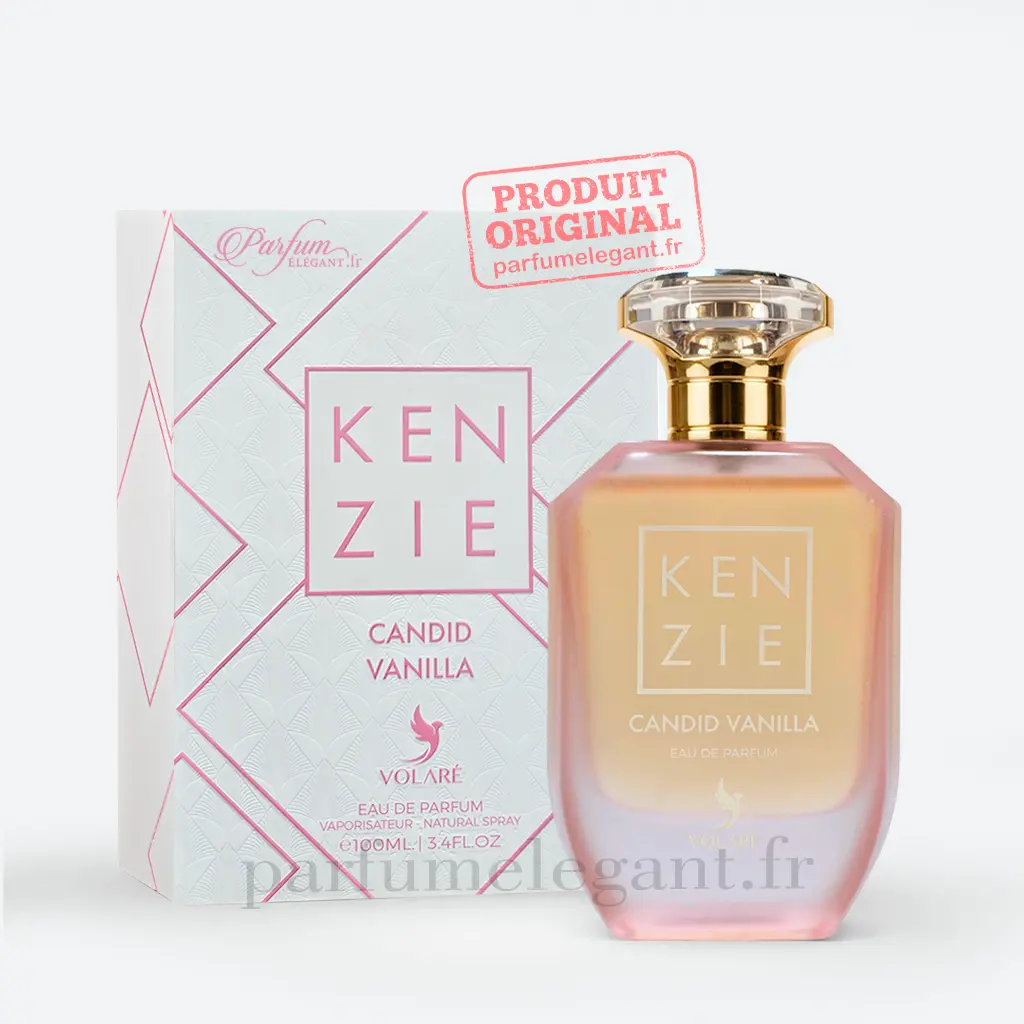 Kenzie Candid Vanilla – Parfum Gourmand Floral à la Vanille 1 Kenzie Candid Vanilla – Parfum Gourmand Floral à la Vanille