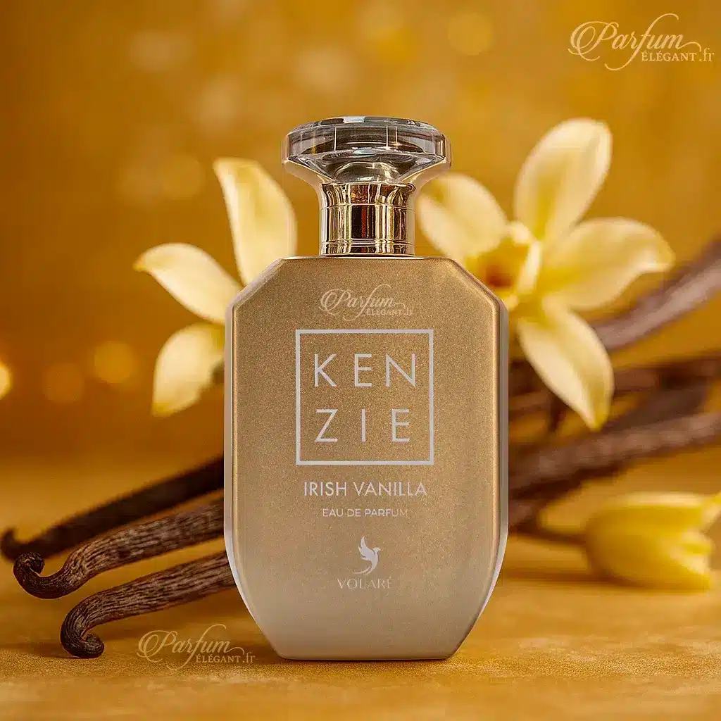 Parfum Kenzie Irish Vanilla – Élégance Gourmande et Boisée 2 Parfum Kenzie Irish Vanilla – Élégance Gourmande et Boisée – Image 2