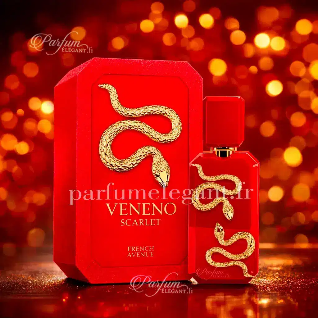 Veneno Scarlet – Eau de Parfum Gourmand Fruité & Cuiré Mixte 100ML 3 Veneno Scarlet – Eau de Parfum Gourmand Fruité & Cuiré Mixte 100ML – Image 3
