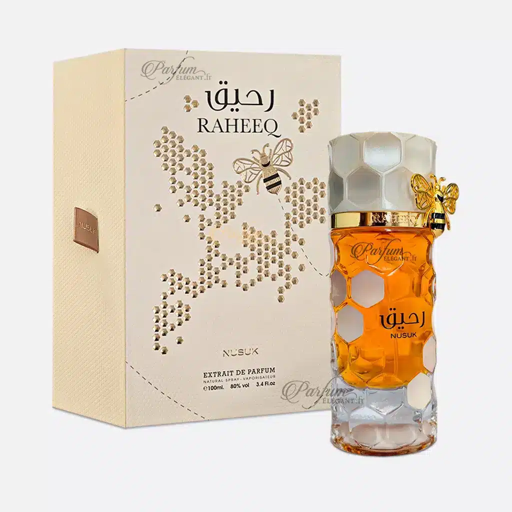 Raheeq – Parfum floral fruité gourmand mixte 100 ml | Douceur et élégance 1 Raheeq – Parfum floral fruité gourmand mixte 100 ml | Douceur et élégance