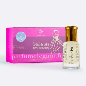 Rose Bonbon – Huile Parfumée Concentrée 6ml – Musc Parfumé