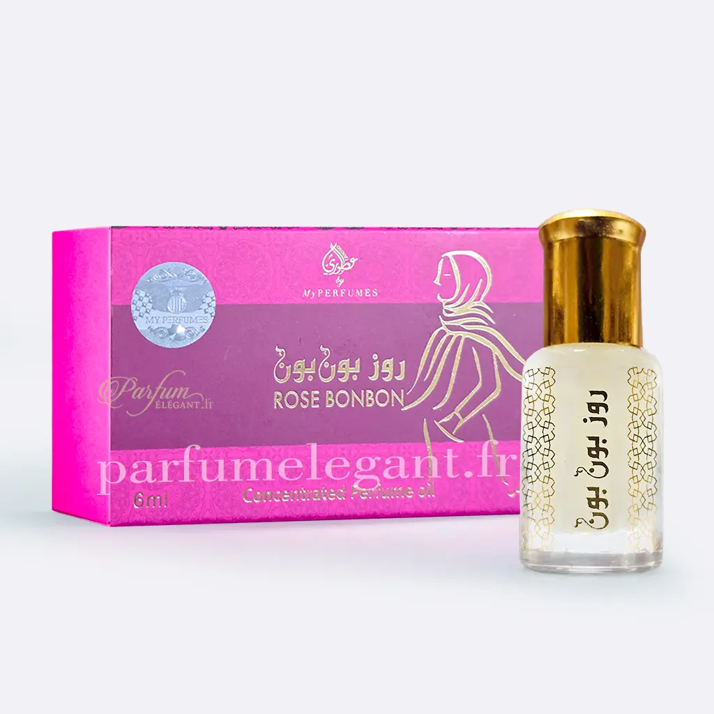 Rose Bonbon – Huile Parfumée Concentrée 6ml – Musc Parfumé 1 Rose Bonbon – Huile Parfumée Concentrée 6ml – Musc Parfumé