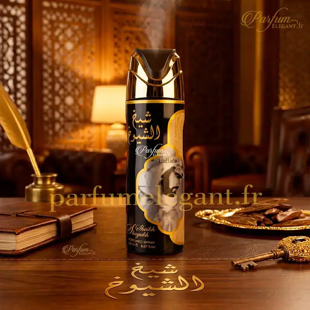 Sheikh Shuyukh Lattafa – Déodorant Spray Homme 200ml 2 Sheikh Shuyukh Lattafa – Déodorant Spray Homme 200ml – Image 2