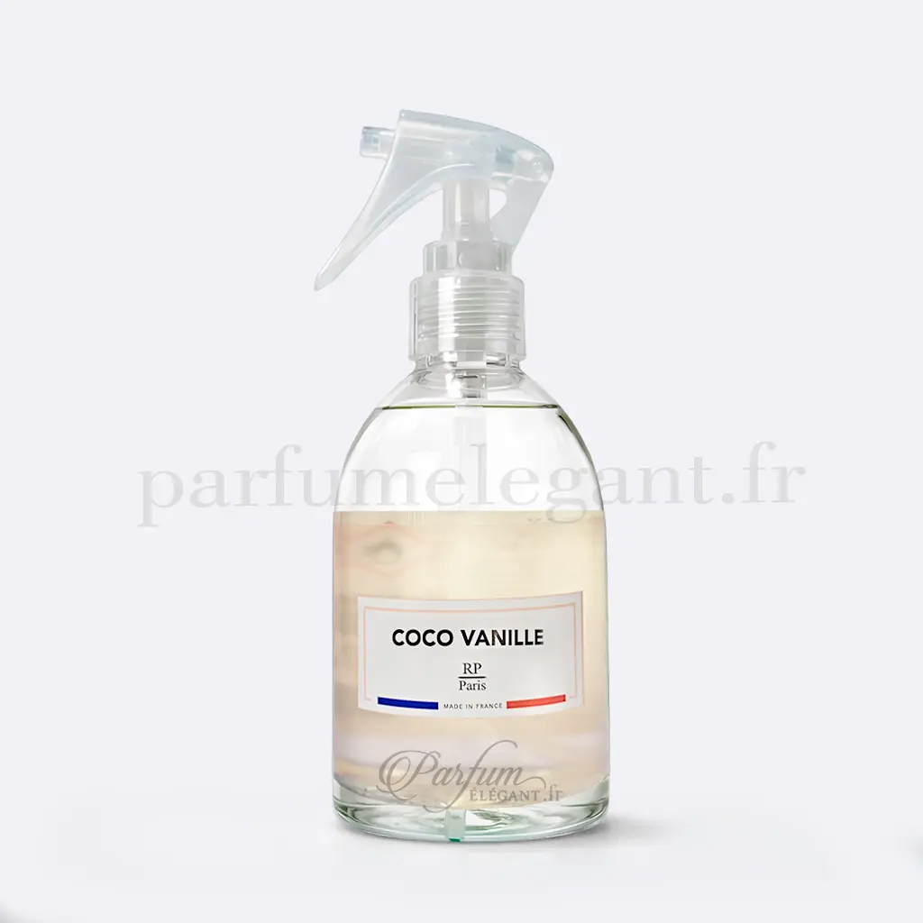 Spray Coco Vanille RP Paris – Parfum d’Intérieur Exotique et Gourmand 1 Spray Coco Vanille RP Paris – Parfum d’Intérieur Exotique et Gourmand
