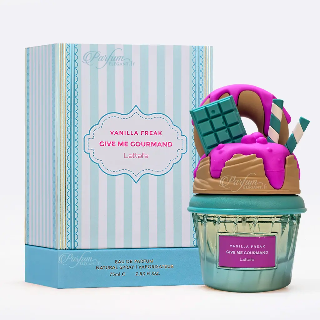 Vanilla Freak – Give Me Gourmand Lattafa | Parfum Gourmand Vanillé 75 ml 1 Vanilla Freak – Give Me Gourmand Lattafa | Parfum Gourmand Vanillé 75 ml
