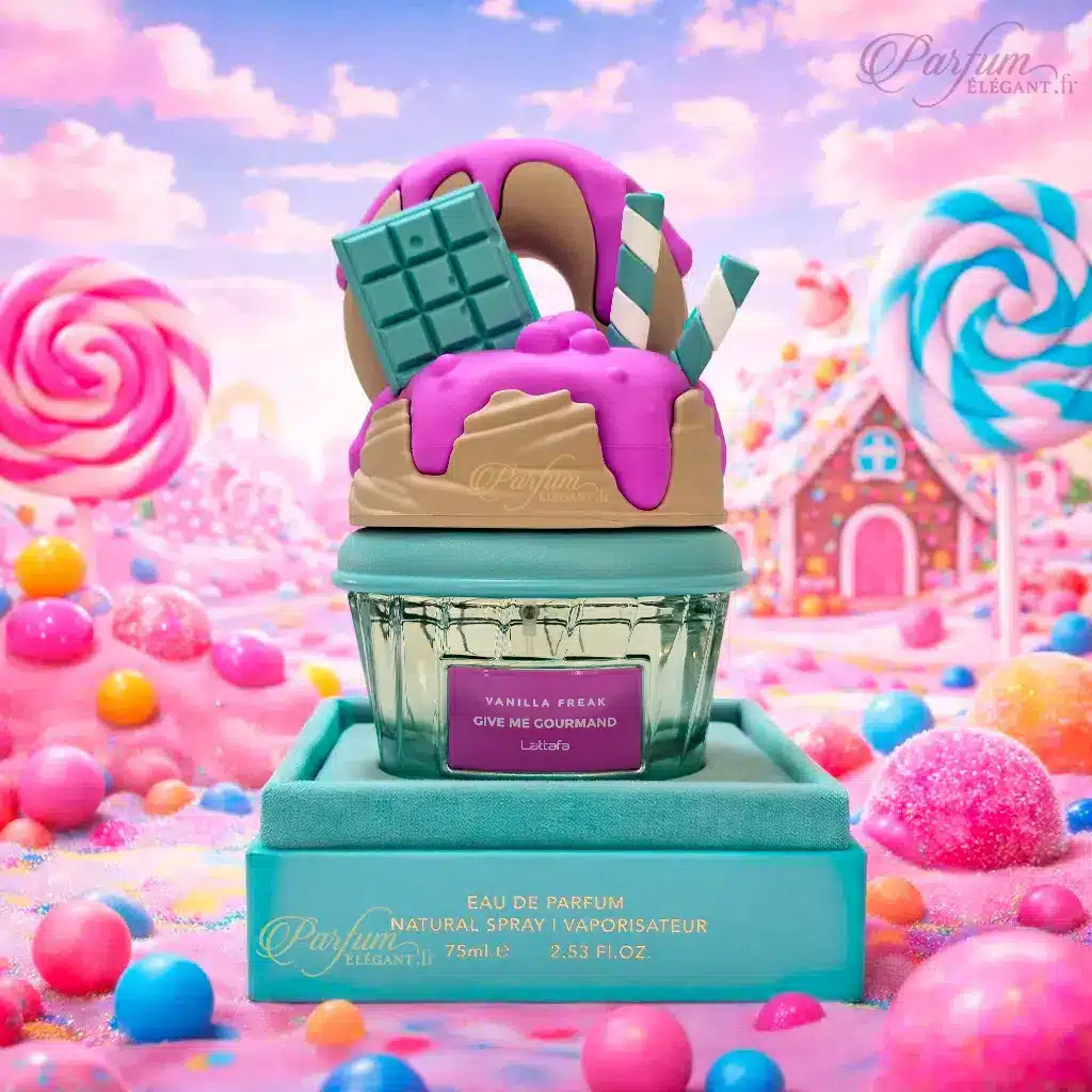 Vanilla Freak – Give Me Gourmand Lattafa | Parfum Gourmand Vanillé 75 ml 4 Vanilla Freak – Give Me Gourmand Lattafa | Parfum Gourmand Vanillé 75 ml – Image 4