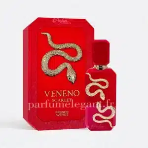 Veneno Scarlet – Eau de Parfum Gourmand Fruité & Cuiré Mixte 100ML