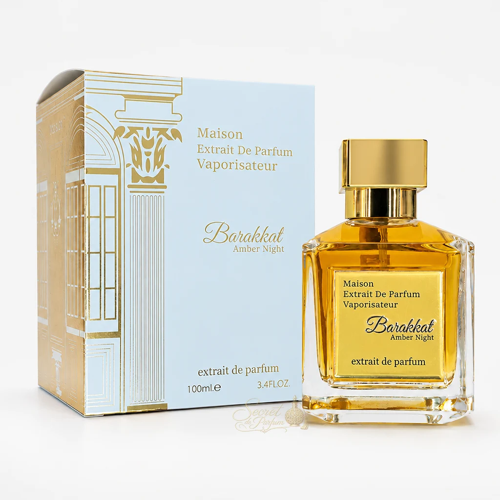 Barakkat Amber Night – Extrait de Parfum Mixte 100 ml 5 Barakkat Amber Night Extrait de Parfum mixte 100 ml avec boîte