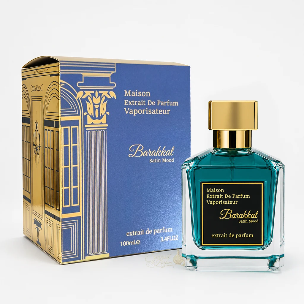 Barakkat Satin Mood – Extrait de Parfum Mixte 100 ml 5 Barakkat Satin Mood Extrait de Parfum mixte 100 ml avec boîte