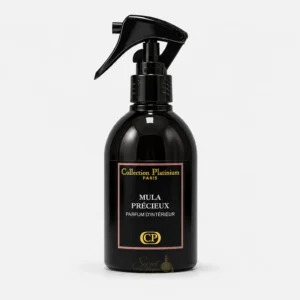 Spray parfum d’intérieur Monoï Sucré Collection Platinium Paris à la senteur florale, vanillée et sucrée