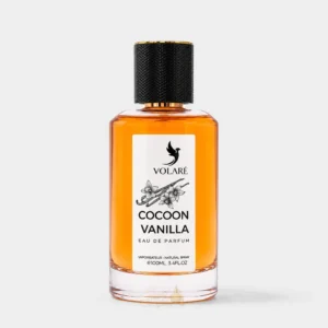 Flacon Cocoon Vanilla Volaré 100 ml, parfum femme floral tropical et vanillé